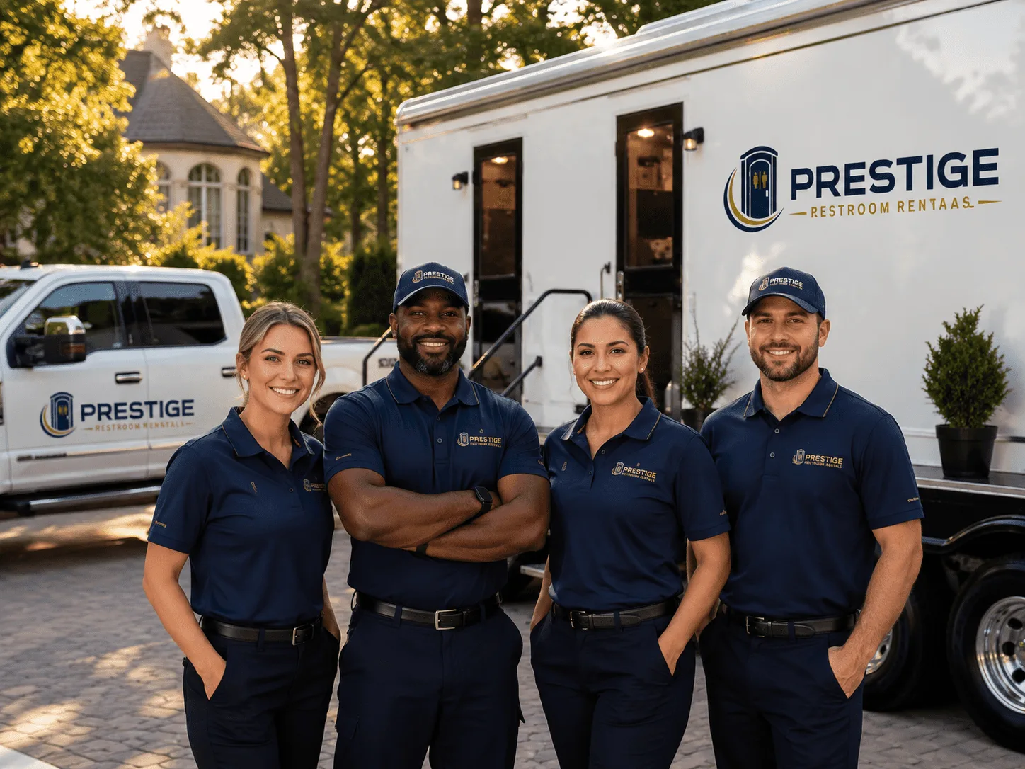 Trusted Luxury Portable Restrooms company in Armstrong, TX